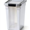 IRIS USA Airtight Pet Food Container Clear Storage-2