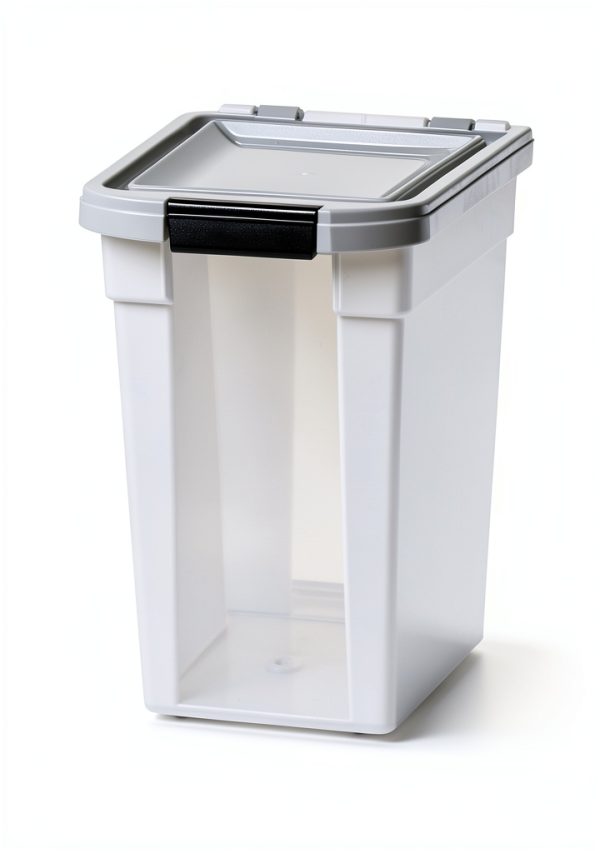 IRIS USA Airtight Pet Food Container Clear Storage-2