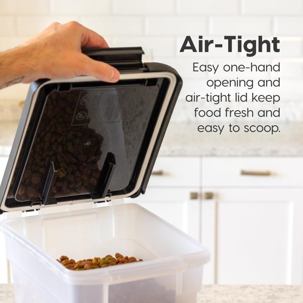 IRIS USA Pet Food Container Airtight Storage 10 lbs-2