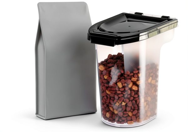 IRIS USA Pet Food Container Airtight Storage for Cats Dogs-1
