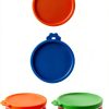 AQSXO Silicone Cat Can Lids 4 Colors Pet Food Storage-4