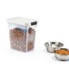 IRIS USA Airtight Pet Food Container Clear Storage-5
