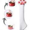Sheldamy Cat Food Spoon Silicone Dishwasher Safe Pet-1