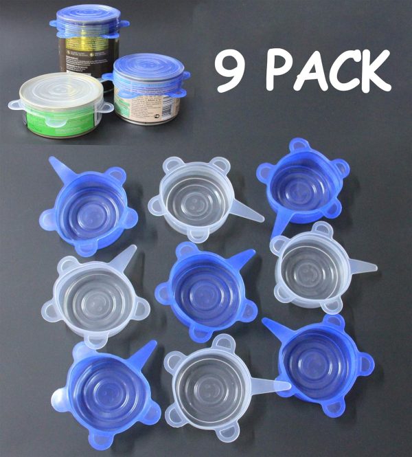 Comtim Silicone Pet Food Can Lids Reusable Dishwasher Safe-1