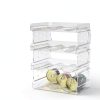 Cat Food Storage Rack Flenpptly Transparent ABS-1