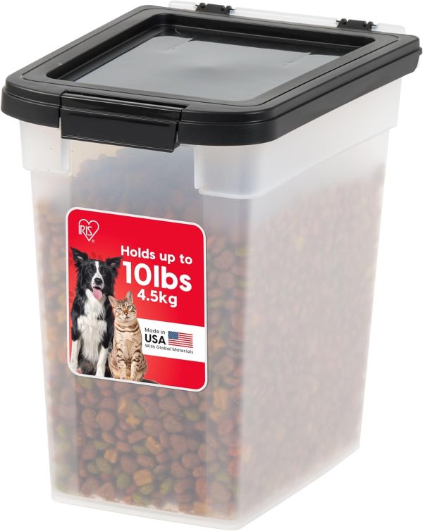IRIS USA Pet Food Container Airtight Storage 10 lbs-0