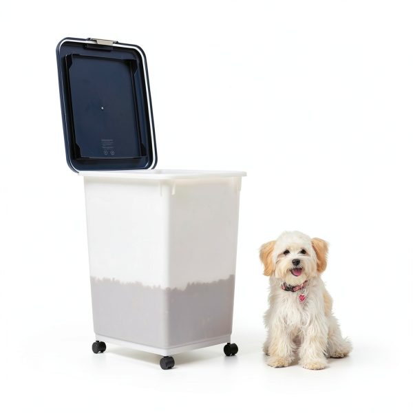 IRIS USA Pet Food Container Airtight BPA Free Storage-4