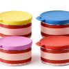 AQSXO Silicone Cat Can Lids 4 Colors Pet Food Storage-3