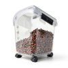 IRIS USA Airtight Pet Food Container Clear Storage-3