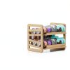 Cat Food Can Organizer Segtenant Adjustable Bamboo-4