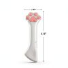 Sheldamy Cat Food Spoon Silicone Dishwasher Safe Pet-4