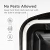 IRIS USA Airtight Pet Food Container with Wheels 50 lbs-4