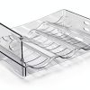 Cat Food Storage Rack Flenpptly Transparent ABS-7