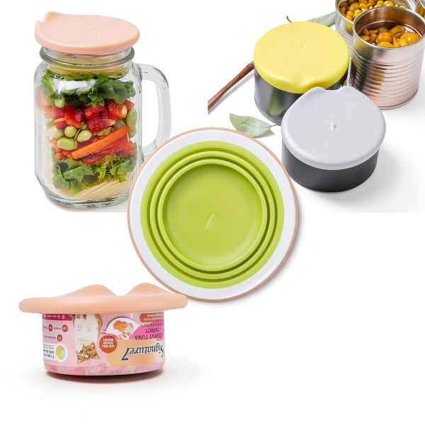 KALAMANDA Cat Food Can Lids Spoons BPA Free Dishwasher Safe-5