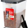 IRIS USA Airtight Pet Food Storage Container BPA Free-0