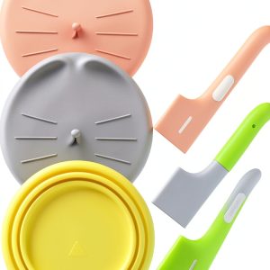 KALAMANDA Cat Food Can Lids Spoons BPA Free Dishwasher Safe-0