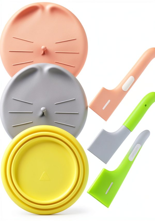 KALAMANDA Cat Food Can Lids Spoons BPA Free Dishwasher Safe-0