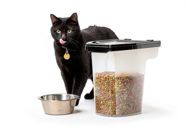IRIS USA Pet Food Container Airtight Storage for Cats Dogs-6