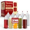 Reli 16oz Plastic Condiment Bottle BPA Free-0