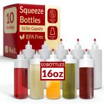 Reli 16oz Plastic Condiment Bottle BPA Free-0