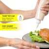 BRIGHTFROM 8oz Condiment Squeeze Bottle BPA Free-1