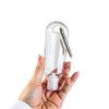 Jinshining Clear Plastic Squeeze Bottles Keychain Travel-5