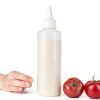 BRIGHTFROM 8oz Condiment Squeeze Bottle BPA Free-5
