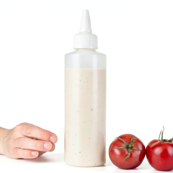 BRIGHTFROM 8oz Condiment Squeeze Bottle BPA Free-5