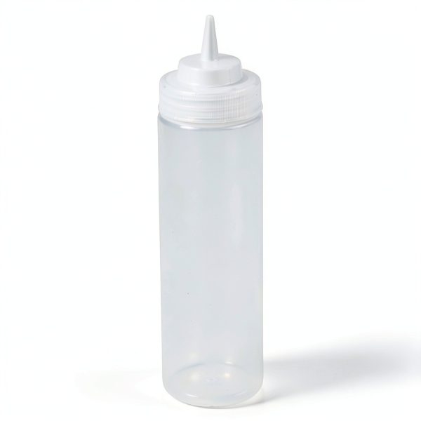 Winco Clear Plastic Squeeze Bottles 16 oz Kitchen Utensils-0