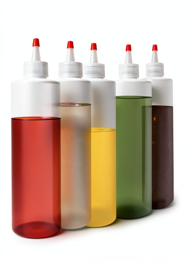 Reli 16oz Plastic Condiment Bottle BPA Free-3