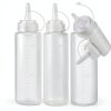 Squeeze Bottle Anyumocz 8oz Plastic Dispenser Set Reusable BPA Free-2