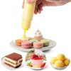 Lukdin Squeeze Writer Bottles 10-Pack Food-Grade Plastic 1 oz & 2 oz-4