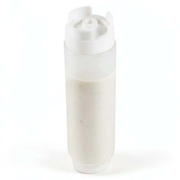 Restaurantware Squeeze Bottle 32 oz Refillable Flexible Dispenser-7