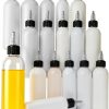 Meirrnyyu 4oz Plastic Squeeze Condiment Bottle Set 20 Pack Leak Proof-0