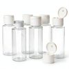 Chica and Jo 6 Pack 2oz Plastic Squeeze Bottles BPA Free USA Made-0