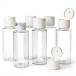 Chica and Jo 6 Pack 2oz Plastic Squeeze Bottles BPA Free USA Made-0