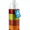 IMPRESA 4 oz Plastic Squeeze Bottles Reusable Clear Kitchen Dispenser-1