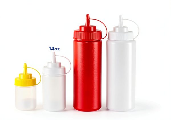 Squeeze Bottle New Star Foodservice 24oz Clear Pack of 6 BPA-Free-4
