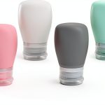 XJMWXHFC Silicone Condiment Bottle 60ml Dark Grey Pack of 4 Reusable-0