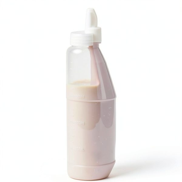 Restaurantware Squeeze Bottle 8oz Clear Reusable Condiment Dispenser-2