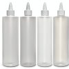 Condiment Squeeze Bottle 16 oz BRIGHTFROM HDPE Leak Proof Reusable Set-0