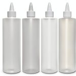 Condiment Squeeze Bottle 16 oz BRIGHTFROM HDPE Leak Proof Reusable Set-0