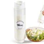 Restaurantware Squeeze Bottle 32 oz Refillable Flexible Dispenser-0