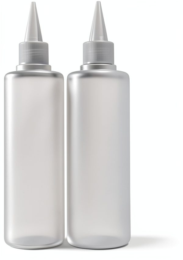 Condiment Squeeze Bottle DTDNZKN 300ml Clear Leak Proof Reusable JJP02-5
