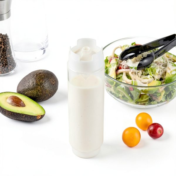 Restaurantware Squeeze Bottle 32 oz Refillable Flexible Dispenser-6