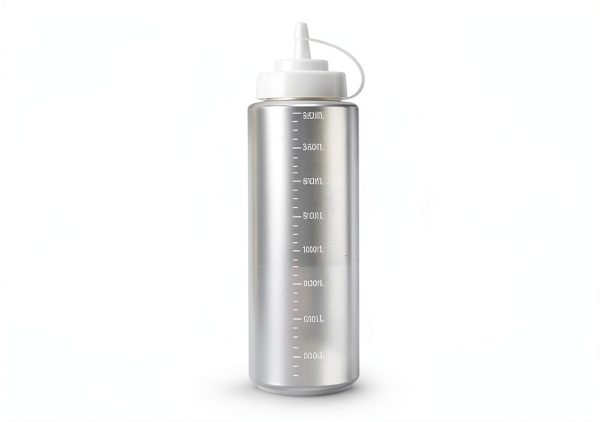 Reli Condiment Squeeze Bottle 32 oz Clear BPA-Free 8-Pack Easy Squeeze-1
