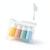Silicone Squeeze Bottle 2oz 4-Pack MICEBAY Leak Proof Reusable Set-8