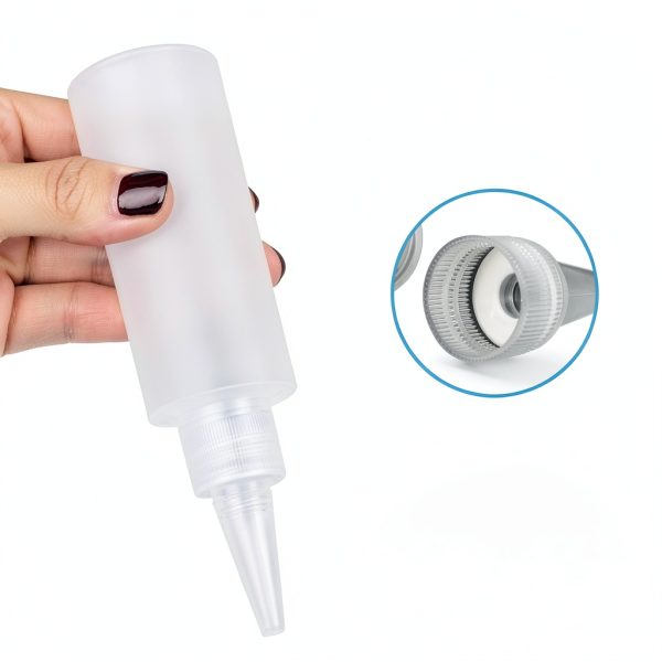 Condiment Squeeze Bottle DTDNZKN 300ml Clear Leak Proof Reusable JJP02-2