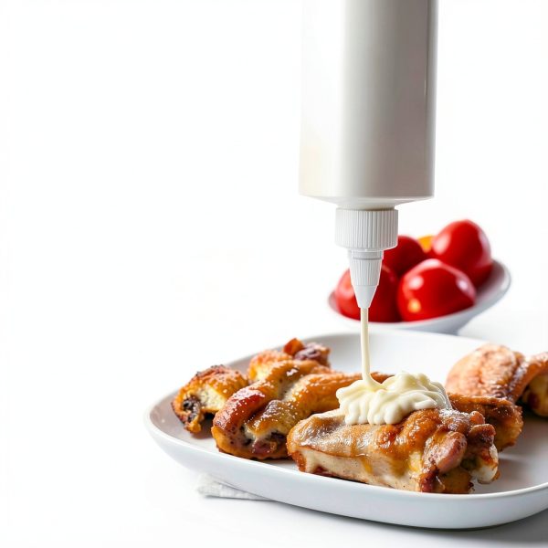 Condiment Squeeze Bottle 16 oz BRIGHTFROM HDPE Leak Proof Reusable Set-2