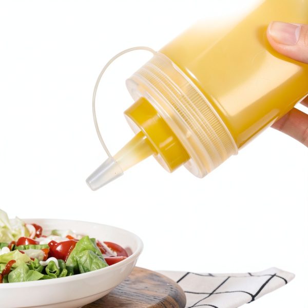 Squeeze Bottle Anyumocz 8oz Plastic Dispenser Set Reusable BPA Free-4